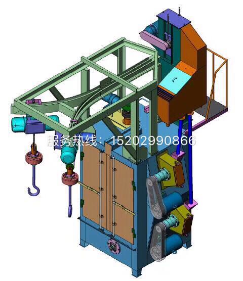 西安吊钩式抛丸清理机 西安吊钩式抛丸清理机
